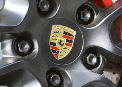 Porsche 911 wheel center shop caps